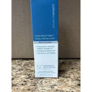 ColoreScience Sunforgettable Total Protection Brush-On Shield SPF 50 0.21oz Fair